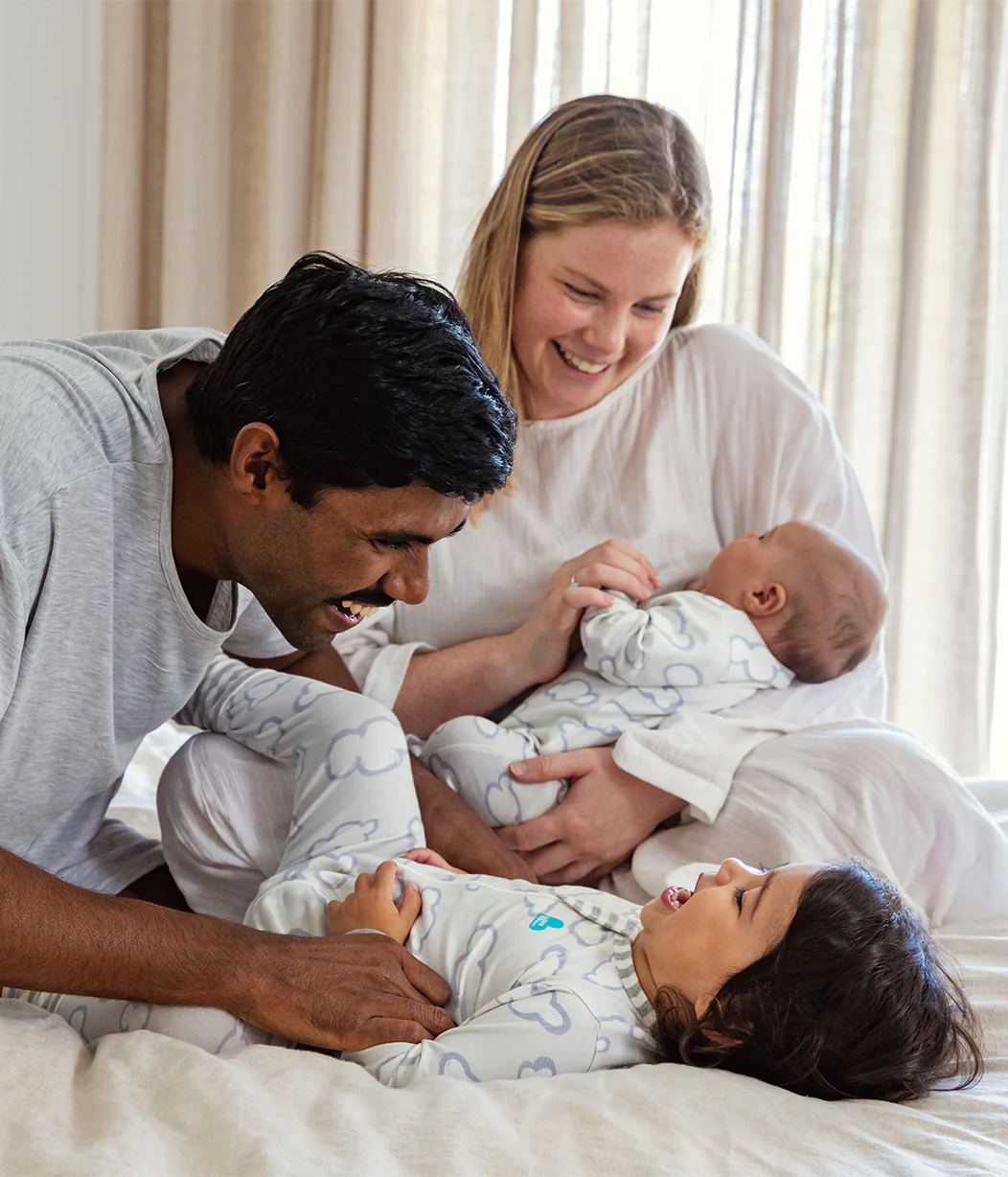 Footless Romper Cotton Gray Daydream - Image 5