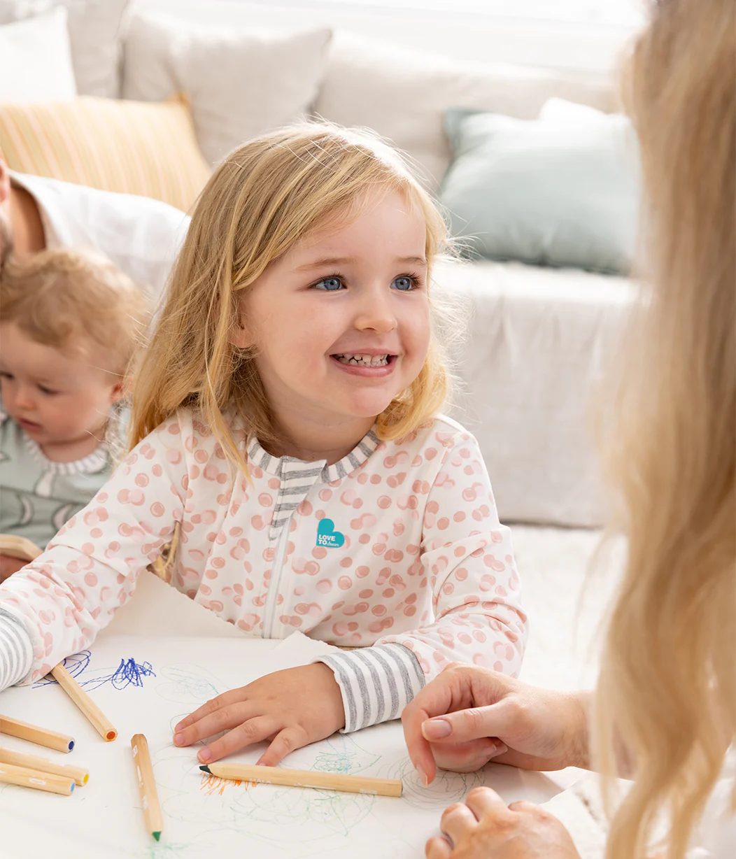 Footless Romper Cotton Rose Bubbles - Image 7