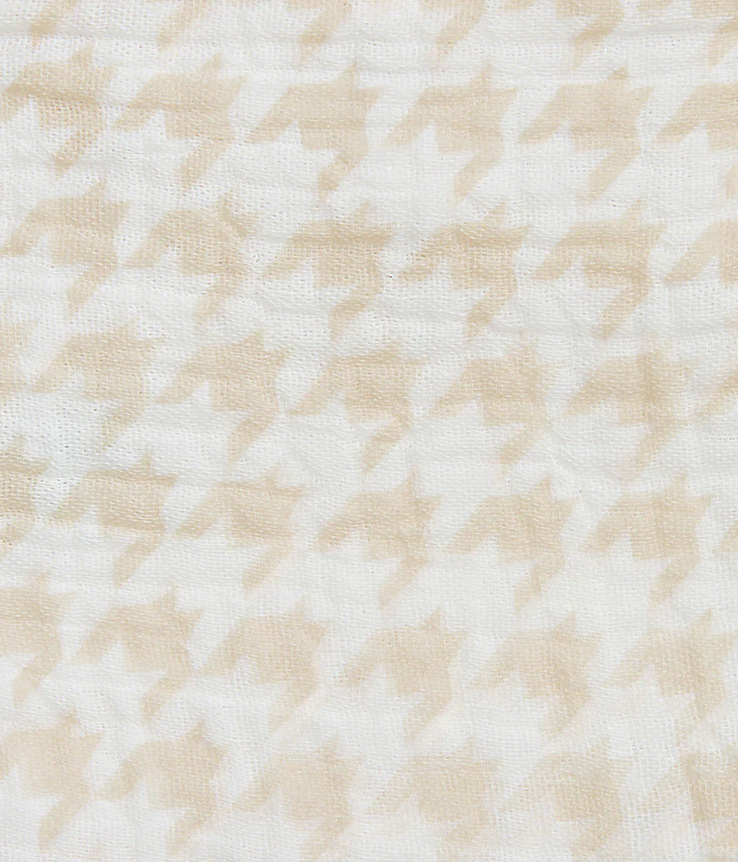 Newborn Starter Gift Bundle | Swaddle Up, Towel, Wash Cloth, Burp Cloths, Bibs | Houndstooth - Image 6