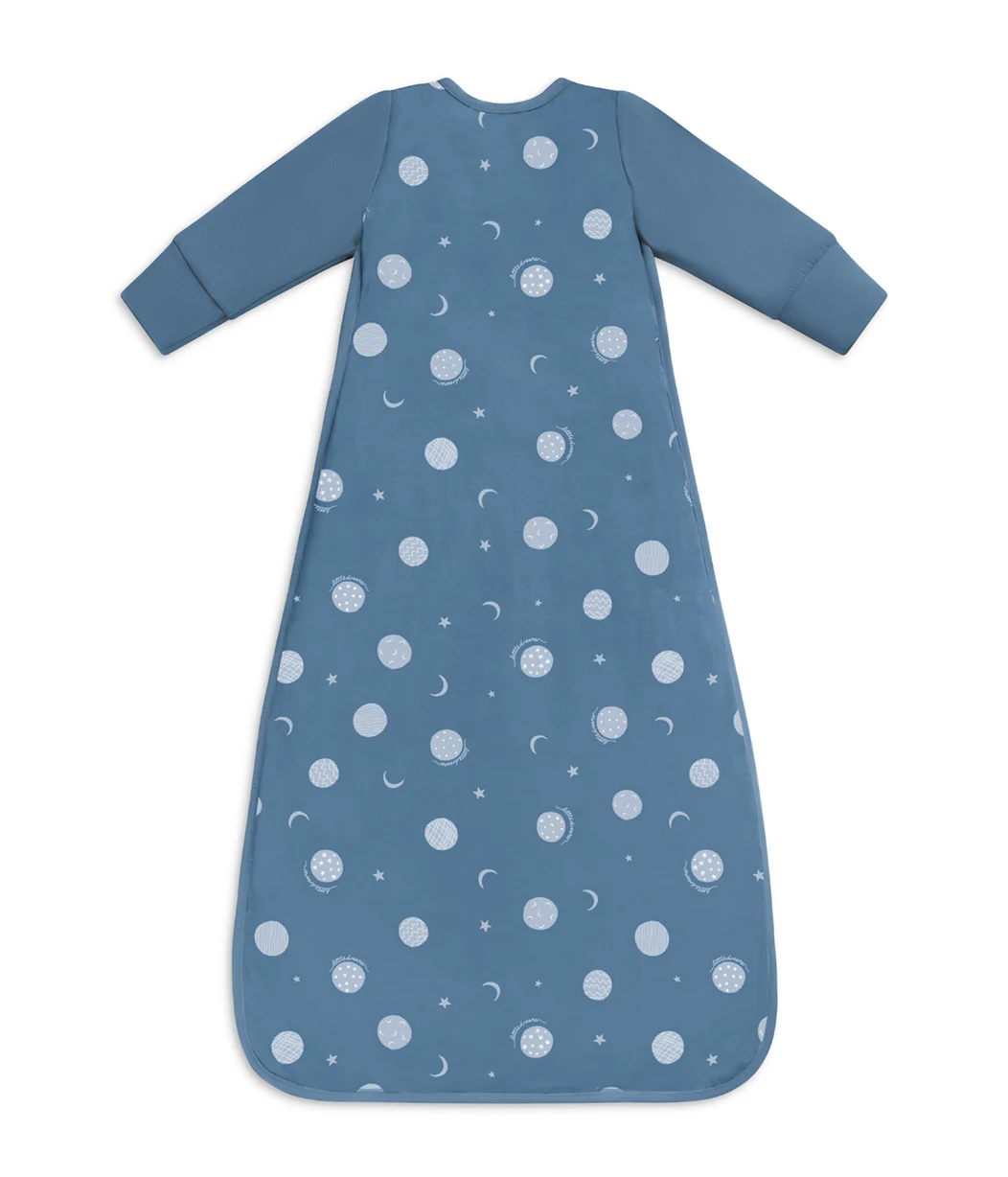 Sleep Bag Long Sleeve 1.0 TOG Cotton Denim Little Dreamer - Image 3