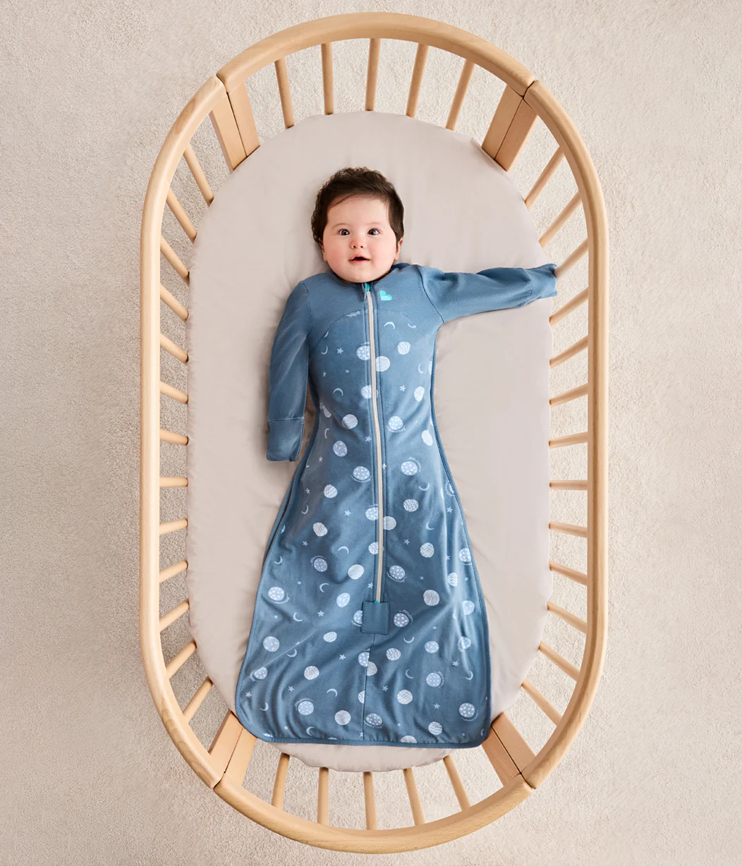 Sleep Bag Long Sleeve 1.0 TOG Cotton Denim Little Dreamer - Image 4