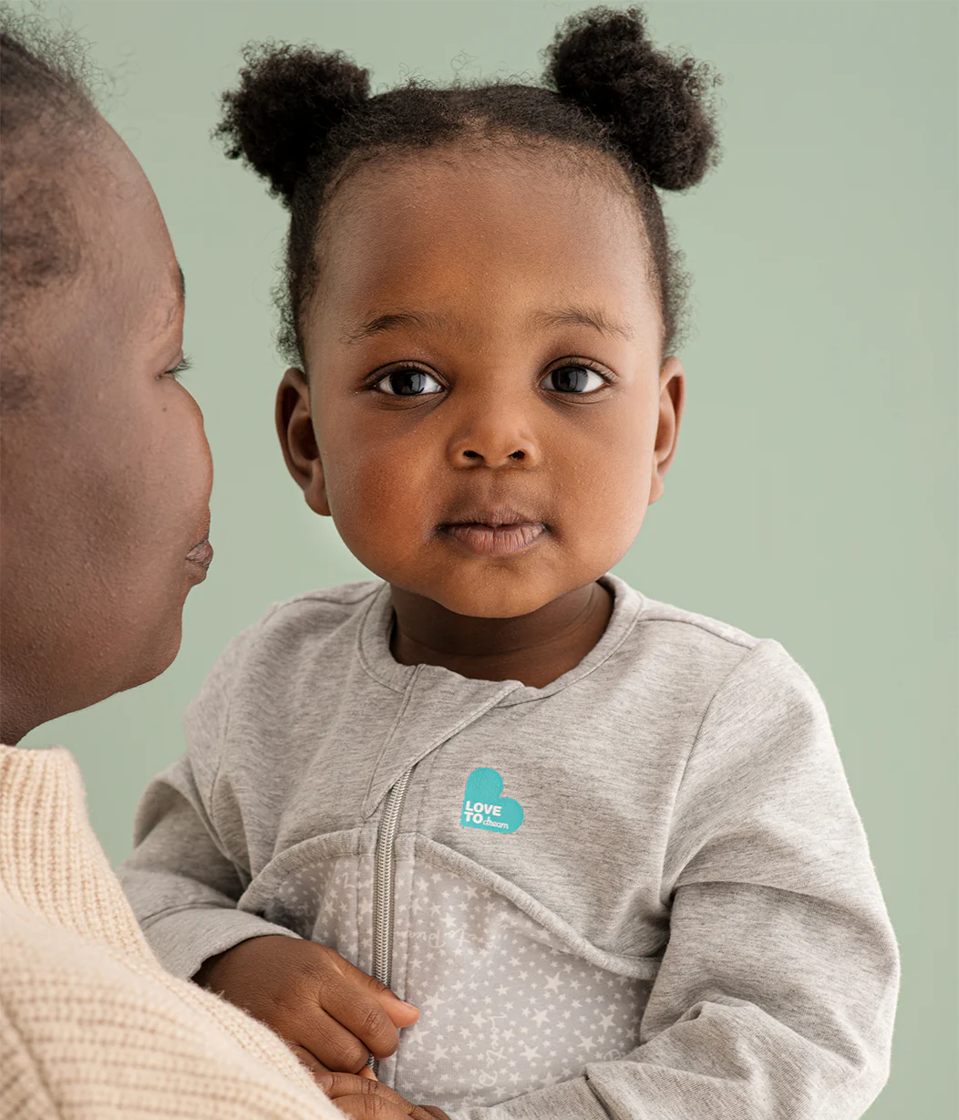 Sleep Bag Long Sleeve 1.0 TOG Cotton Gray Stardust - Image 4