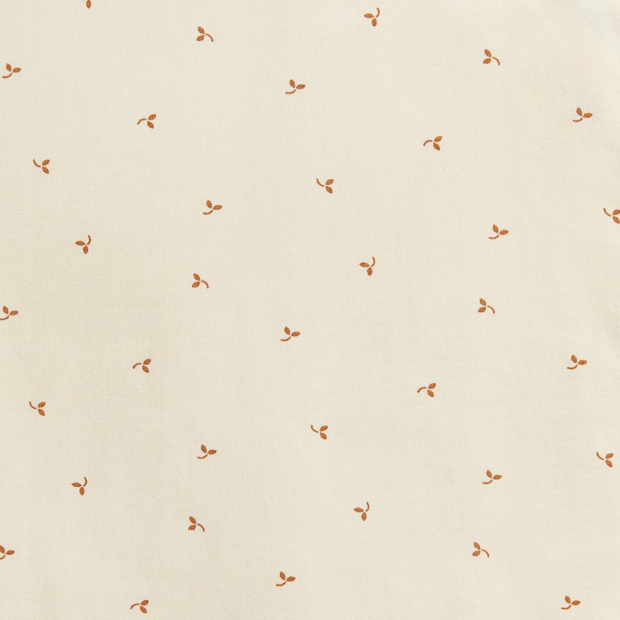 Sleep Suit Long Sleeve 1.5 TOG Cotton Oatmeal Twigs - Image 4