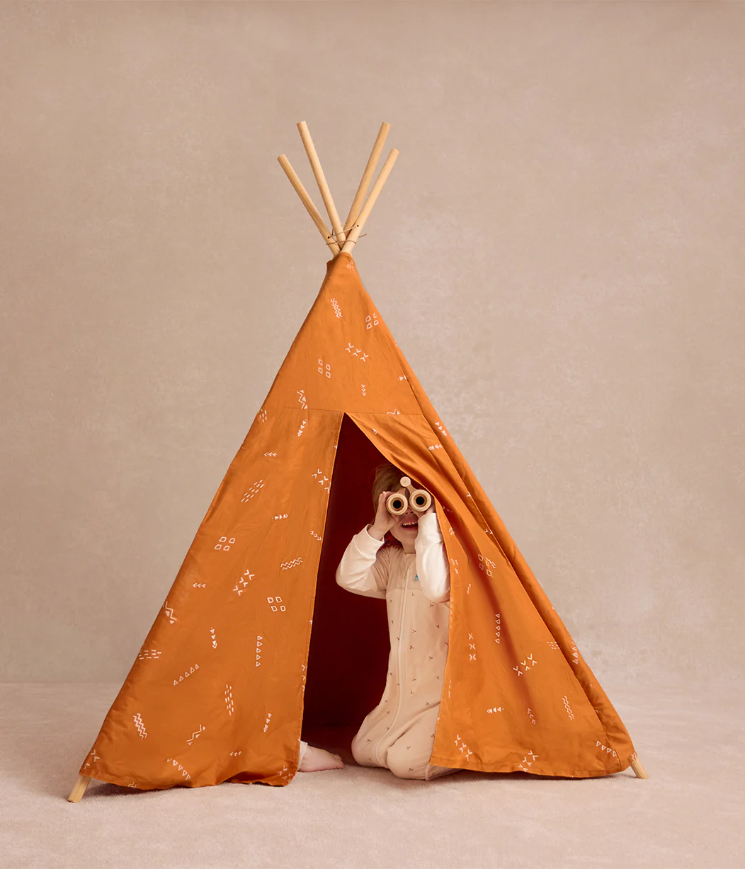 Sleep Suit Long Sleeve 1.5 TOG Cotton Oatmeal Twigs - Image 5