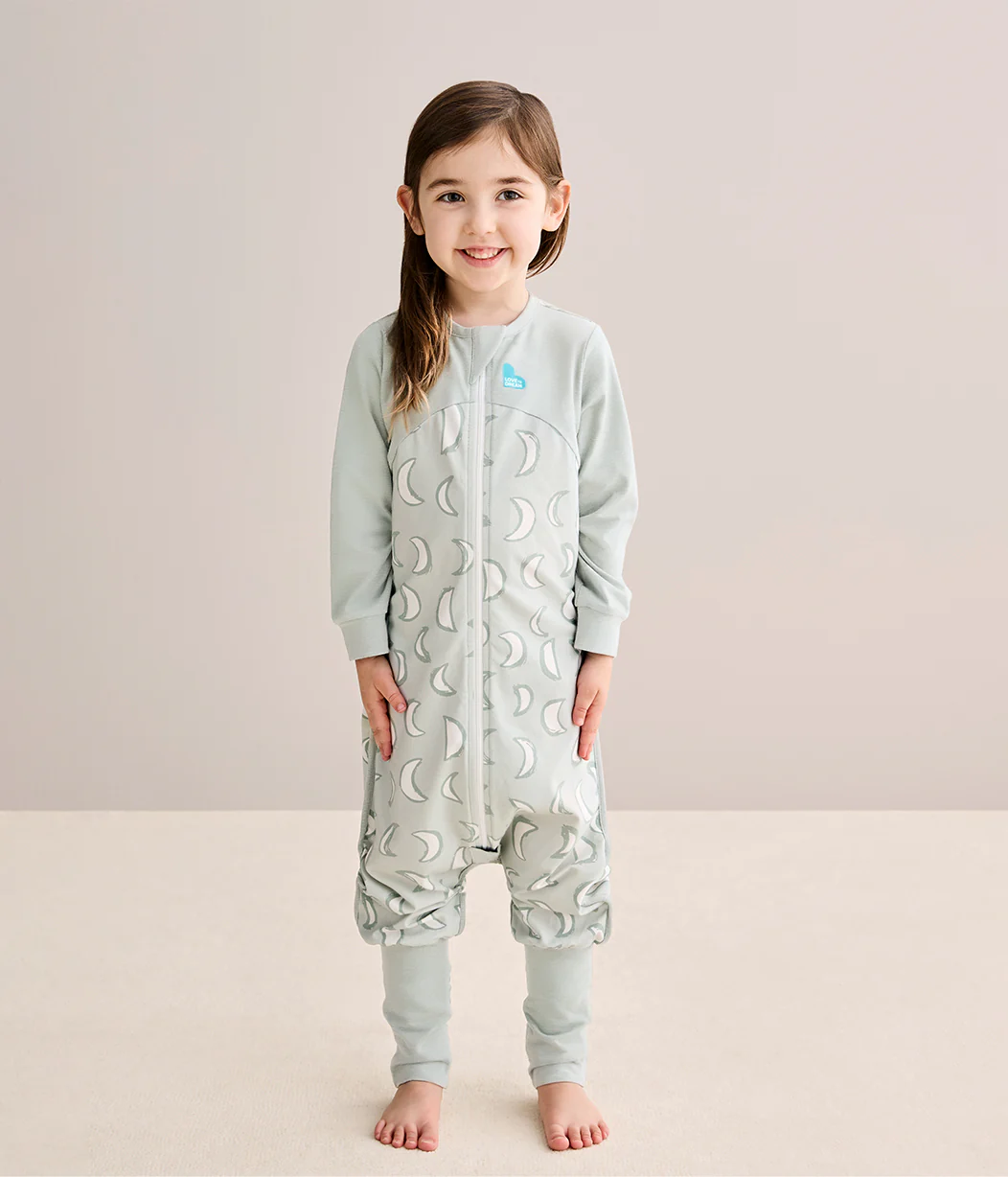 Sleep Suit Long Sleeve 1.0 TOG Cotton Olive Eclipse - Image 4