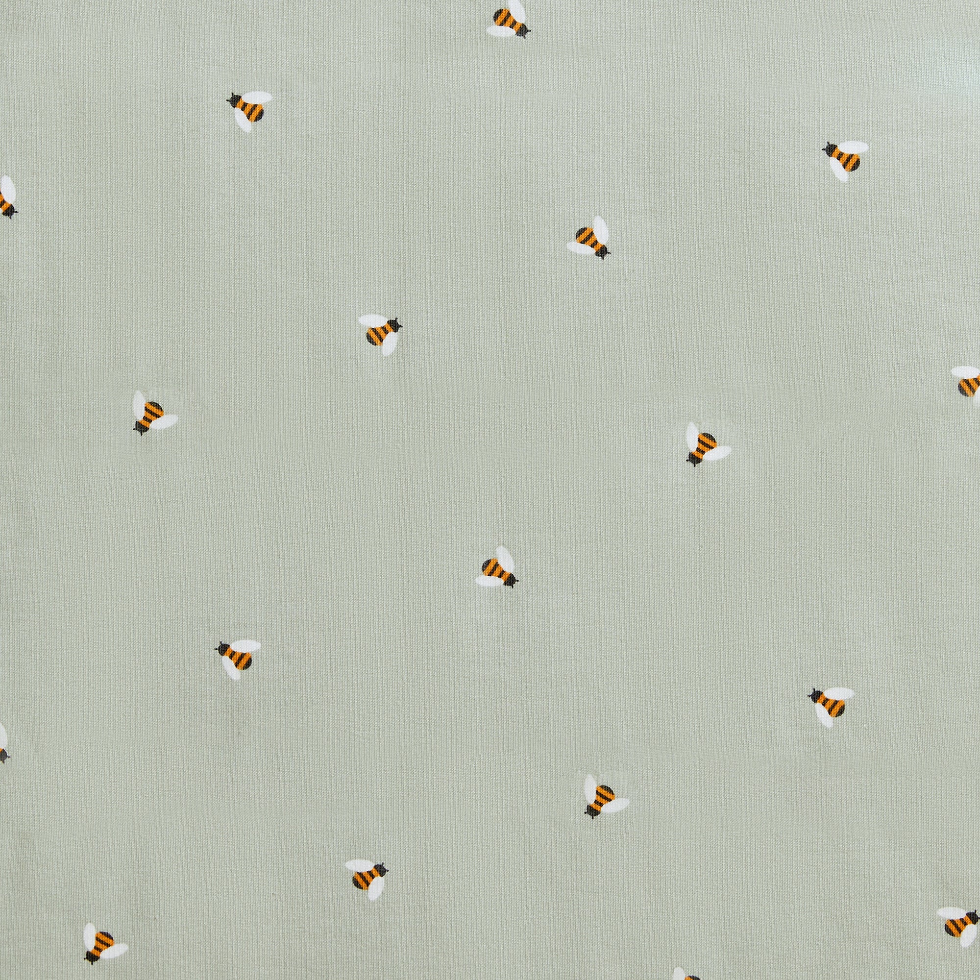 Sleep Suit Long Sleeve 2.5 TOG Cotton Olive Bees - Image 4