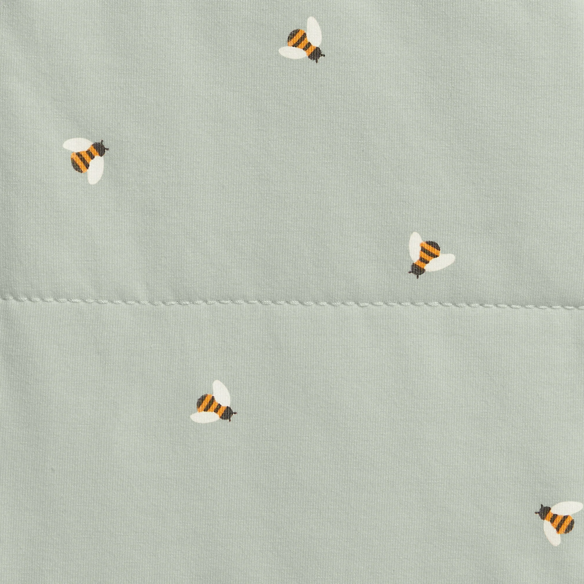 Swaddle Up™ 2.5 TOG Cotton Olive Bees - Image 4