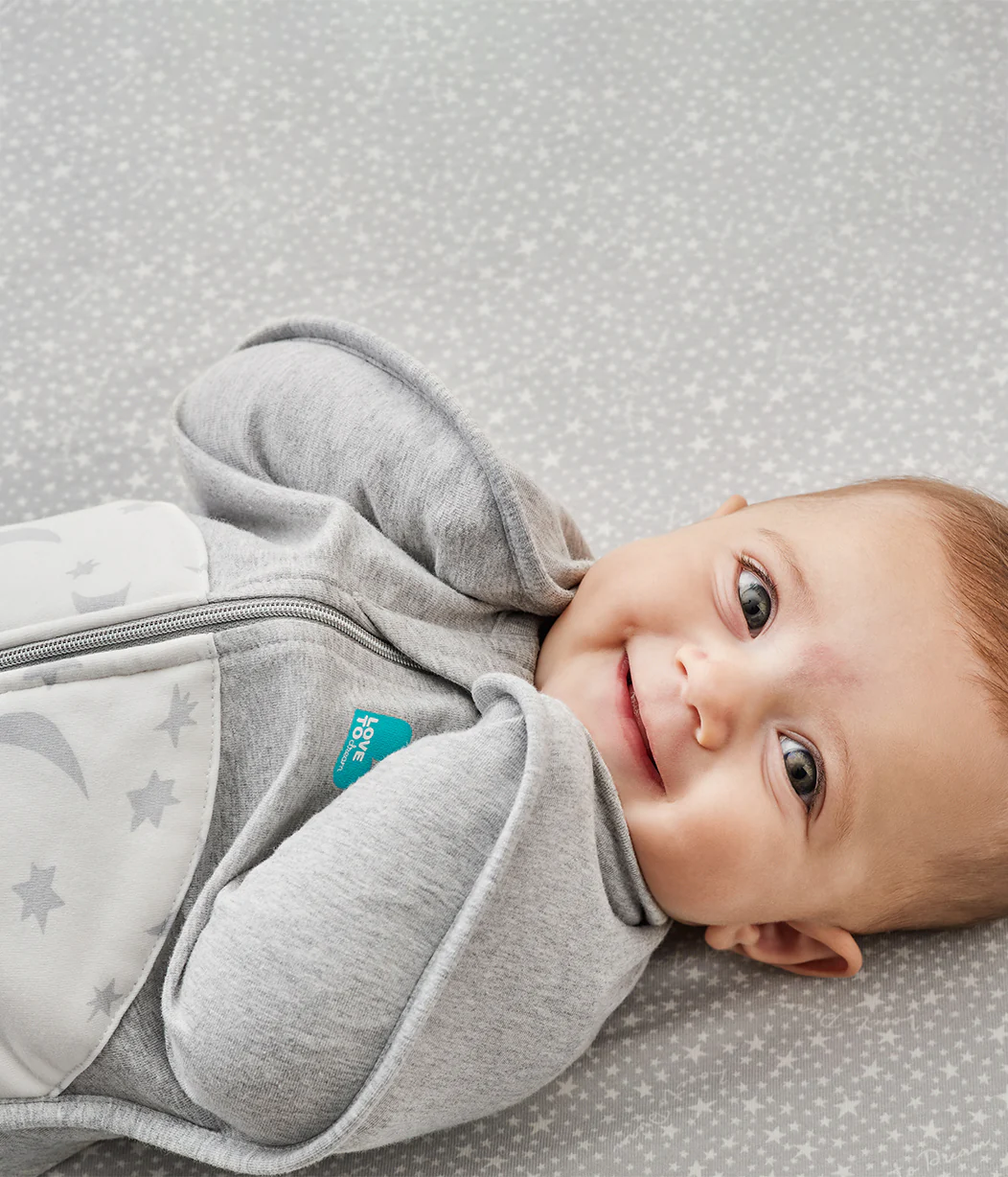 Swaddle Up™ 3.5 TOG Cotton White Moonlight - Image 5