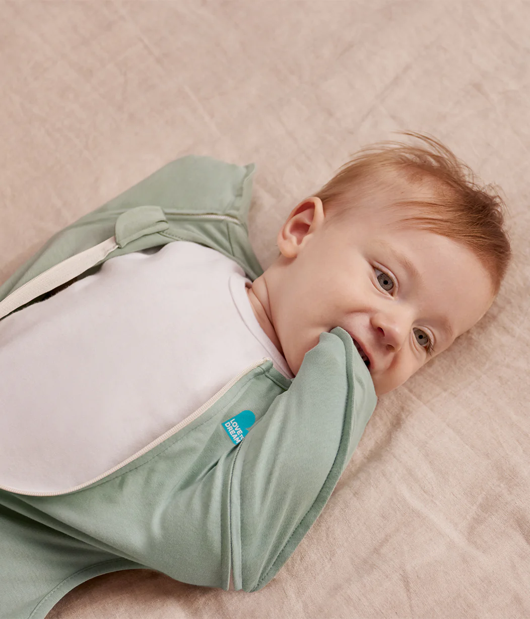 Swaddle Up™ Transition Bag 0.2 TOG Cotton Olive - Image 5