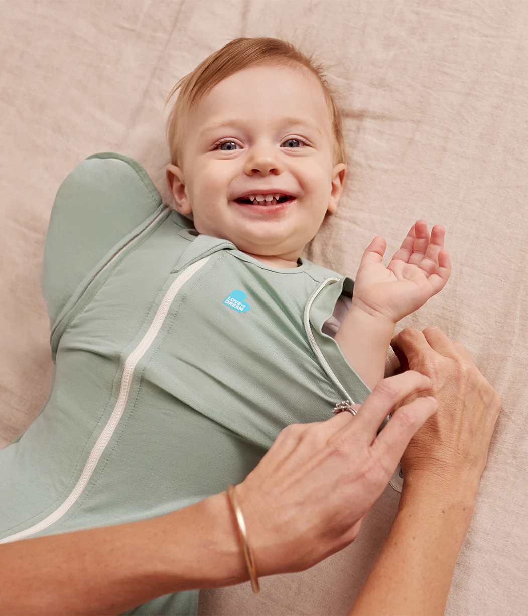 Swaddle Up™ Transition Bag 0.2 TOG Cotton Olive - Image 6