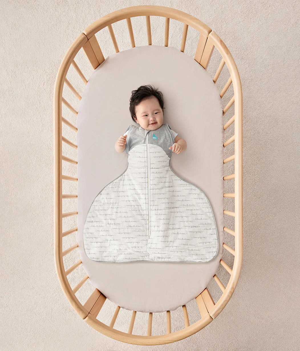 Swaddle Up™ Transition Bag Hip Harness 2.5 TOG Cotton White Dreamer - Image 5