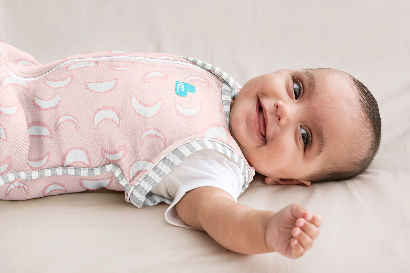 Swaddle Up™ Transition Bag 1.0 TOG Cotton Dusty Pink Eclipse - Image 5
