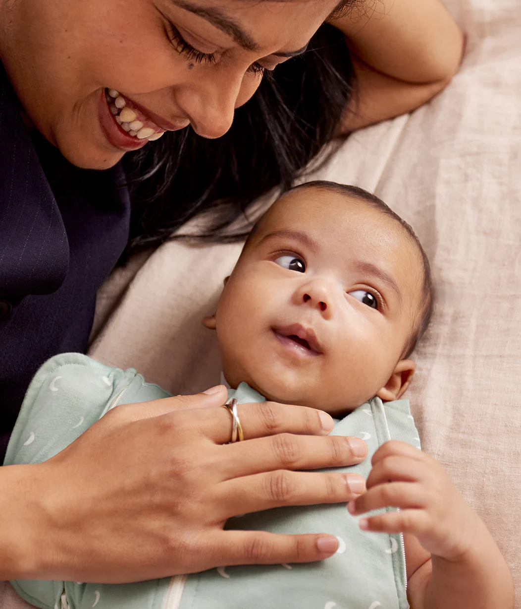 Swaddle Up™ Transition Bag 1.0 TOG Cotton Olive Moon - Image 6