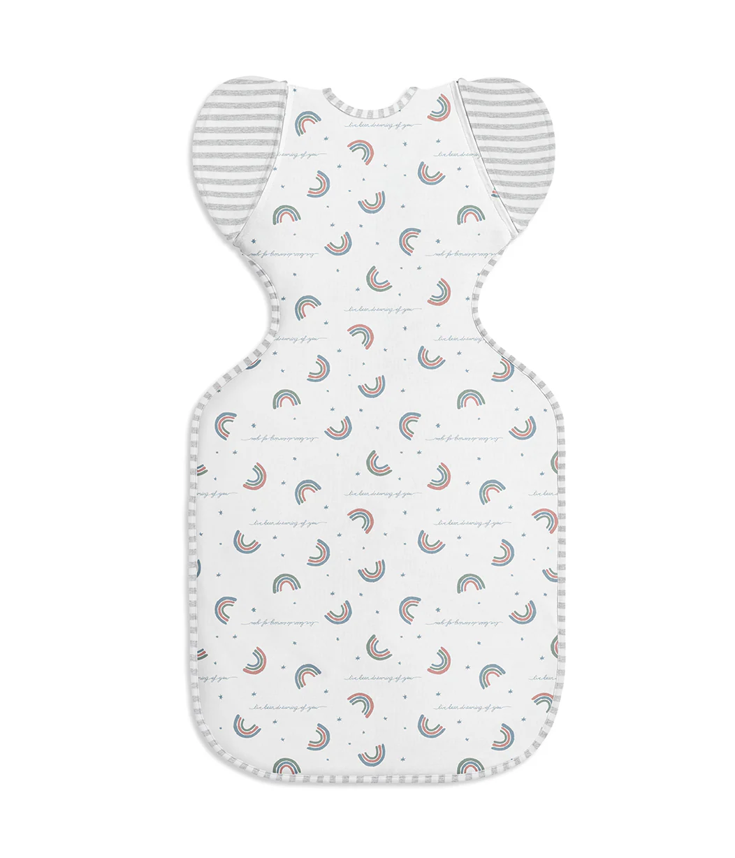 Swaddle Up™ Transition Bag 1.0 TOG Cotton White Rainbow Dream - Image 3