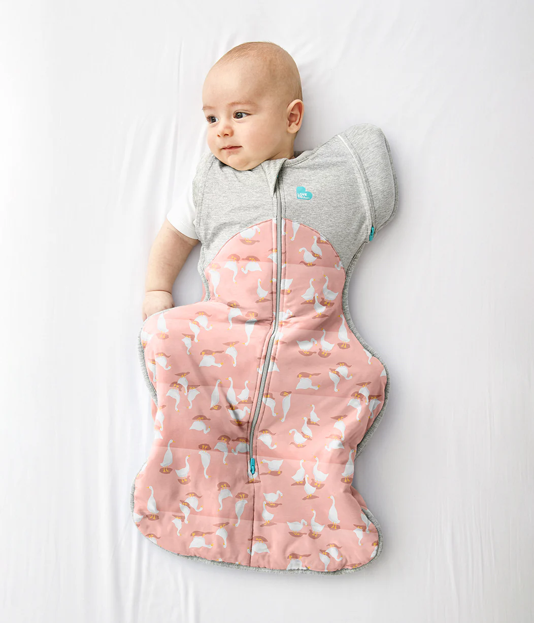 Swaddle Up™ Transition Bag 2.5 TOG Cotton Pink Silly Goose - Image 5