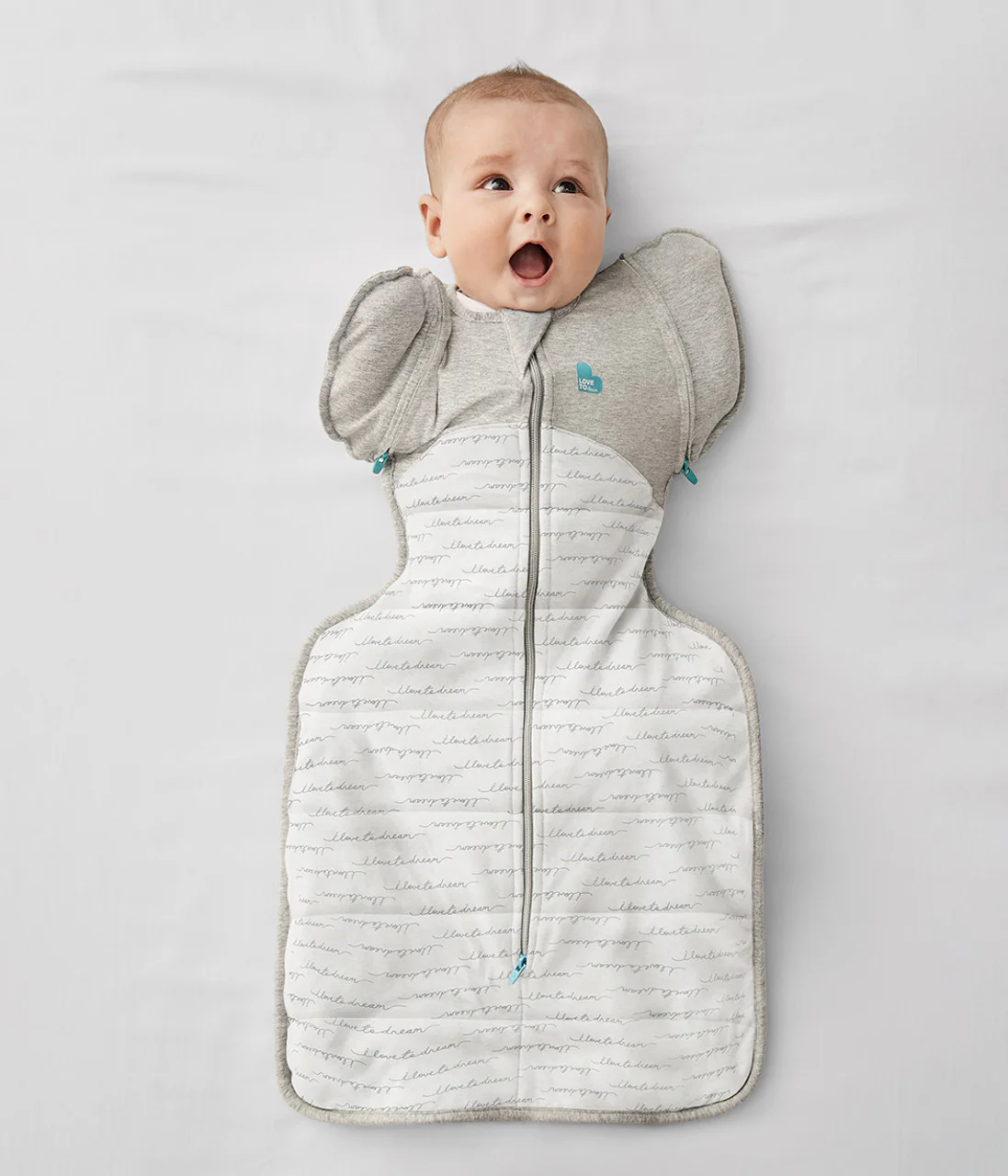 Swaddle Up™ Transition Bag 2.5 TOG Cotton White Dreamer - Image 4