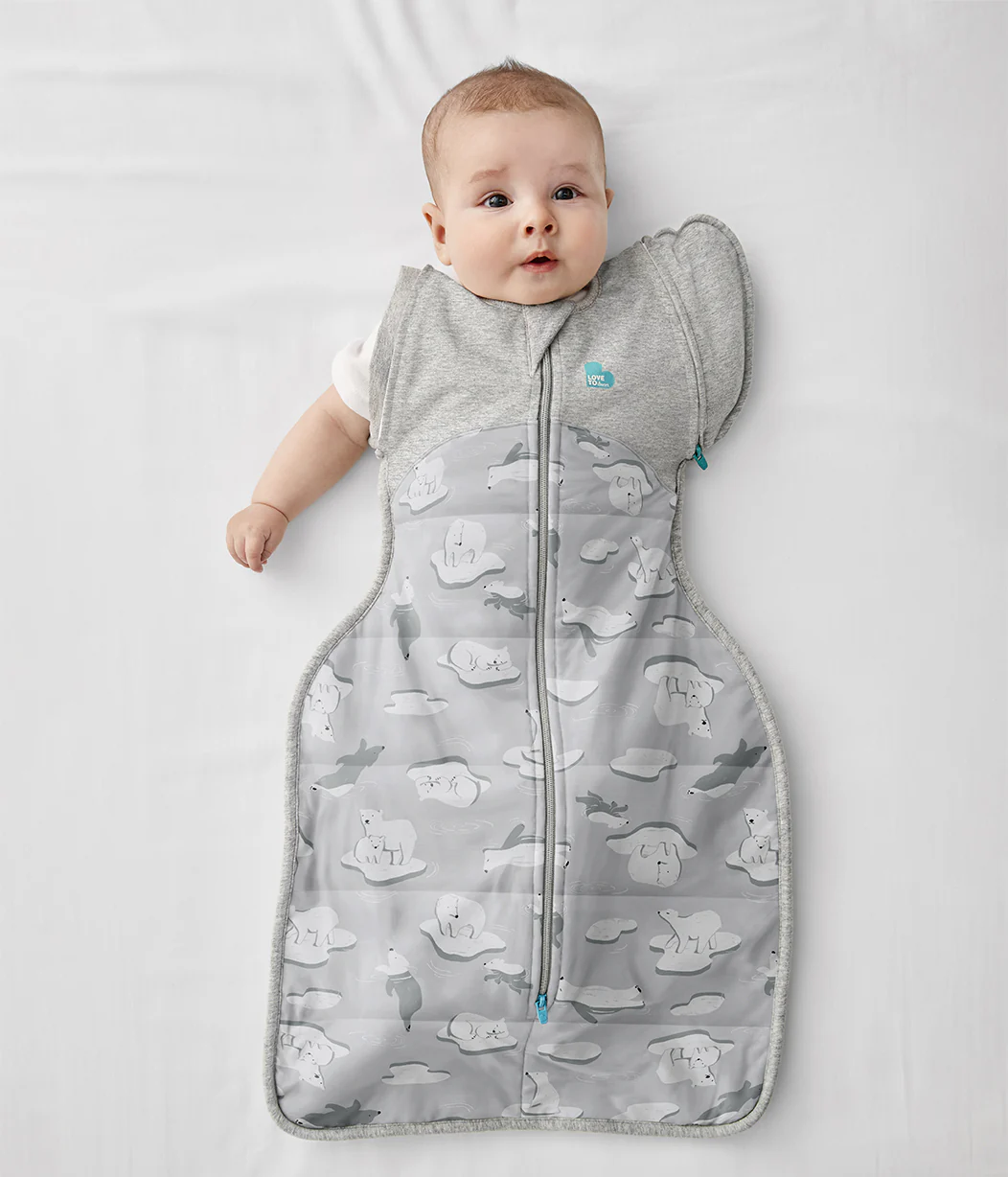 Swaddle Up™ Transition Bag 3.5 TOG Cotton Gray South Pole - Image 4