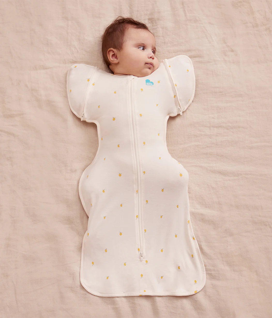 Swaddle Up™ Transition Bag 1.0 TOG Viscose from Bamboo Cream Lemons - Image 5