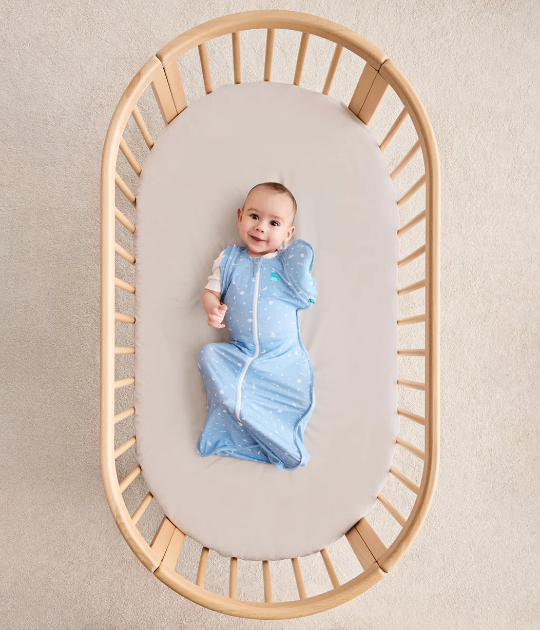 Swaddle Up™ Transition Bag 1.0 TOG Viscose from Bamboo Light Blue Time and Space - Image 4